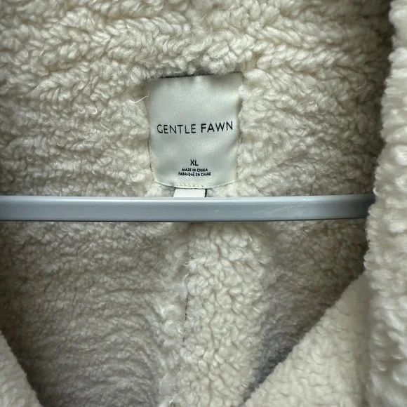 NEW GENTLE FAWN SUEDE SOFT SHERPA JACKET SIZE XL - Picture 3 of 3